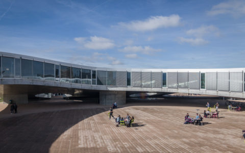 Ecublens, EPFL Rolex Learning Center 2017